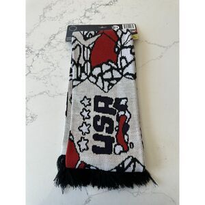 NWT Round21 Gray USWNT Our Time Double Sided Soccer Scarf